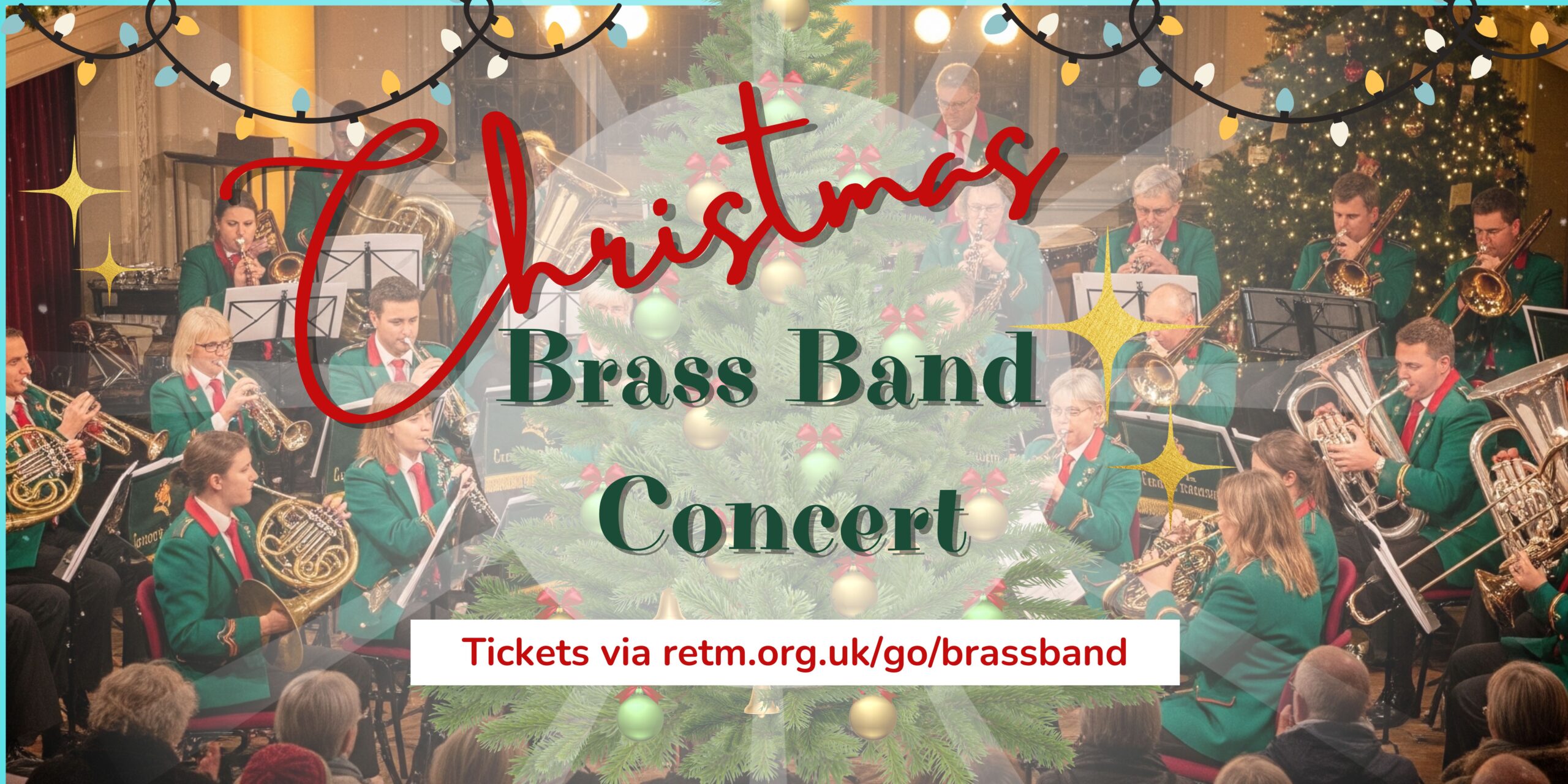 christmas brass band concert in bury, manchester